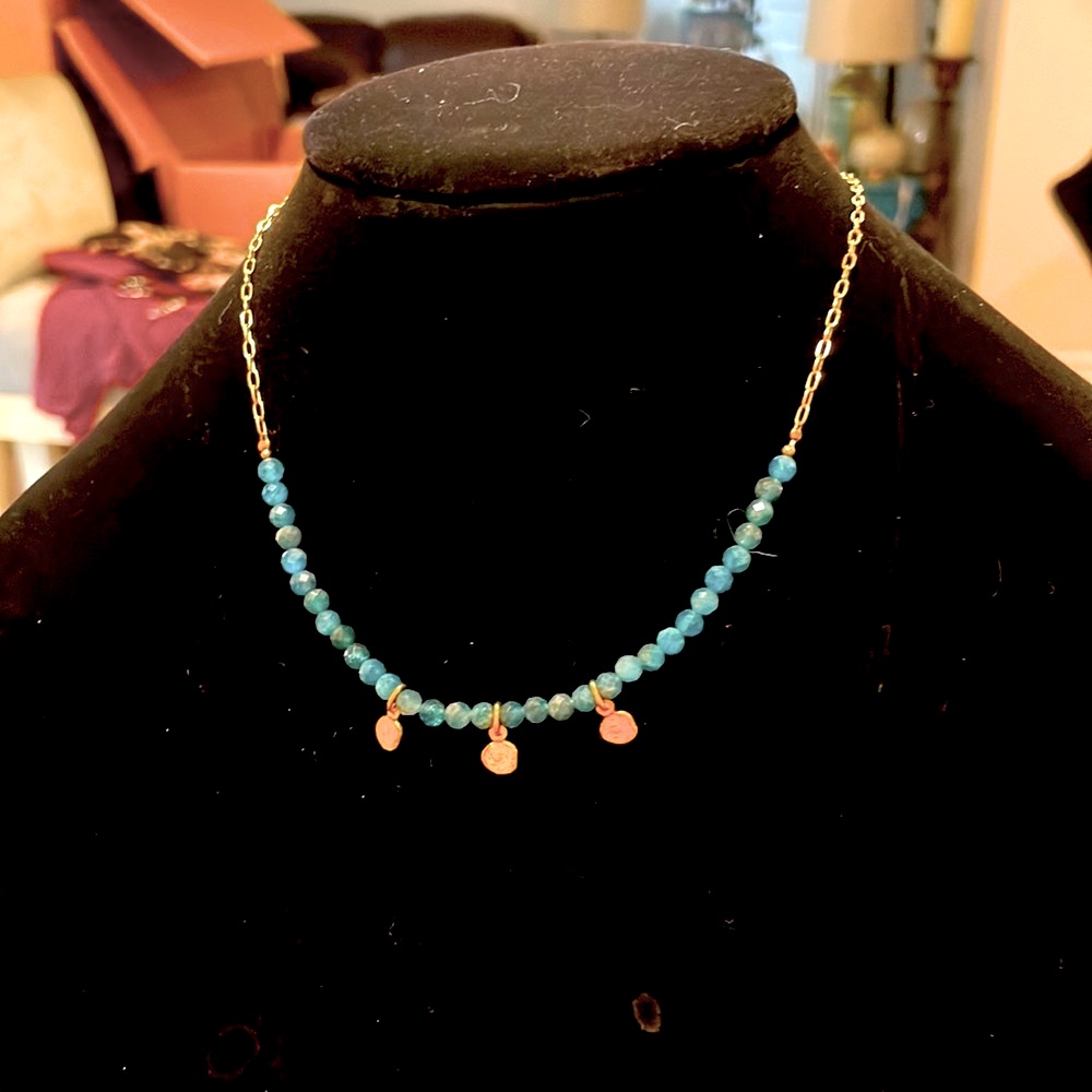 Silpada Retired Necklace In Gold Plated Over Sterling Silver With Turquoise 85$